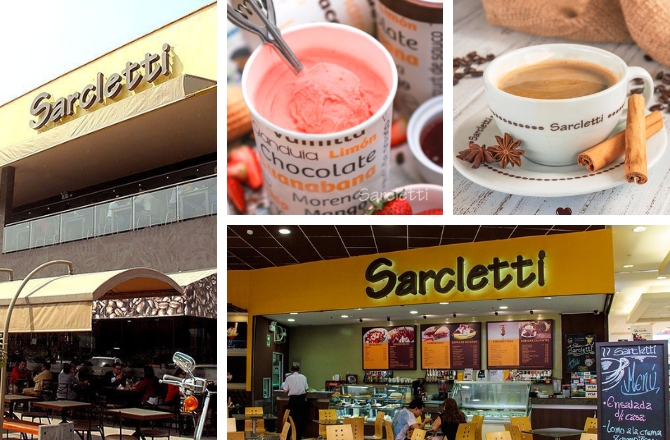 La franquicia Sarcletti es un Restaurante – Cafetería con más de 20 años en el Perú